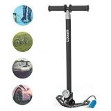 SMACO High Pressure Hand Pump 4 Stage Air Gun Rifle Filling Stirrup Pump 30MPa Stainless Steel Hand Air Pump for Paintball,PCP, Scuba Diving