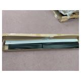 Garage Door Seals Bottom Rubber with Pre-drilled Aluminum Track Retainer Base Kit,Heavy-Duty U Shape +O Ring Combination Garage Door Weather Stripping Kit (10 Ft)