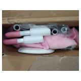 VASTFAFA Soothing Portable Swingï¼Comfort Electric Baby Rocking Chair with Intelligent Music Vibration Box That Can Be Used from The Beginning of The Newborn (Pink)