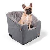 K&H Pet Products Bucket Booster Dog Car Seat Small Gray 14.5" x 20"