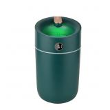 3L Large Capacity Air Humidifier Cool Mist Humidifiers Air Vaporizer with Real-Time Moisture Display Screen Colorful Night Light for Bedroom Living Room white