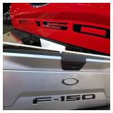 Auto Safety 3D Raised Tailgate Insert Letters Rear Emblems, Plastic Inserts with 3M Adhesive Backing Replacement for 150 2021 Car Letter Decal Matte Black may differ from stock photo