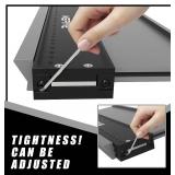 Contour Gauge with Lock, Widen Profile Gauge Tool 10" Master Outline Measuring, Irregular Shape Duplicator, Tightness Adjustable, Welding Woodworking Tracing, Tools Gifts for Friends, DIY Handyman