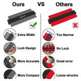 Contour Gauge with Lock, Widen Profile Gauge Tool 10" Master Outline Measuring, Irregular Shape Duplicator, Tightness Adjustable, Welding Woodworking Tracing, Tools Gifts for Friends, DIY Handyman