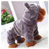 Xiaoyu Puppy Dog Pet Clothes Hoodie Warm Sweater Shirt Puppy Autumn Winter Coat Doggy Fashion Jumpsuit Apparel pink