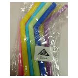 Reusable Silicone Straws â 12 Pcs Pack