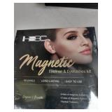 Japan Upgraded 3D Magnetic Eyelashes Kit, Reusable Magnetic Eyelashes with Eyeliner,Magnetic Eyeliner and Magnetic Eyelash No Glue Needed 5Pairs