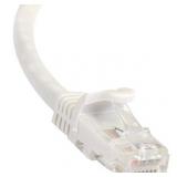 Startech N6PATCH50WH 50Ft White Snagless Cat6 Utp Patch Cable