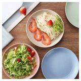 shopwithgreen Lightweight Wheat Straw Plates - 4 Pack 7.87
