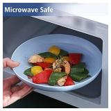 shopwithgreen Lightweight Wheat Straw Plates - 4 Pack 7.87