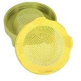 Easy Rinse & Drain Plastic Sprouting Lids for Wide Mouth Mason Jars â 6 Pack