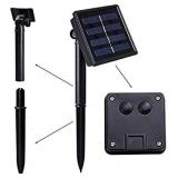 Newfly Solar Flower Strings Lights, Outdoor Christmas Fairy Lights 22 Feet 50 Waterproof Cherry Blossoms Light String for Garden Fence Patio Yard Christmas Tree, Lawn, Wedding, Patio, Party Decoration