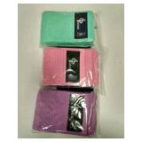 Resistance Bands for Women, 3 Pack Exercise Bands for Legs and Butt Non Slip Elastic Workout Bands Women Booty Bands Fitness Bands for Squat Glute Hip Training