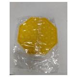 ValueVinylArt Fidget Toys for Kids Adults, Pop It Fidget Toy Sensory Toy Autism Special Needs Stress Reliever Octagon, Yellow