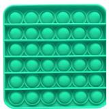 RadBizz Push Pop Bubble Fidget Sensory Toy - for Autism, Stress, Anxiety - Kids and Adults Green Square