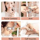 3D Roller Face Massager,Lightton Facial Care Massager Roller Firming Beauty Massage Body Face Tool