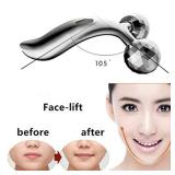 3D Roller Face Massager,Lightton Facial Care Massager Roller Firming Beauty Massage Body Face Tool