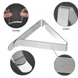 Tablecloth Clips, Picnic Table Clips 12 Pack Table Cloth Cover Clamp for Outdoor Picnic Tables, Stainless Steel Picnic Table Cloth Holders