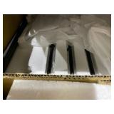 Madison Park - Leo Iron/ Walnut End Table -  Retail:$197.76