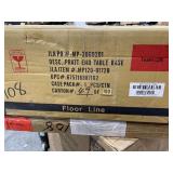 Madison Park - Leo Iron/ Walnut End Table -  Retail:$197.76