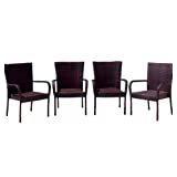 Christopher Knight Home - Benhill Outdoor Wicker Stacking Chairs (Set of 4) - Retail:$362.33