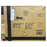 Furniture of America - Omer Modern Metal 1-drawer Side Table - Retail:$104.28