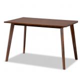 Orion - Mid-Century Modern Transitional Rubberwood Dining Table - Retail:$165.99