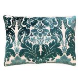 Rodeo Home - Marsel Cut Velvet Floral Damask Lumbar Pillow - Retail $51.99