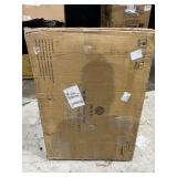 Umbra - Hub Oval Wall Mirror with Rubber Rim -  White - Retail: $144.00