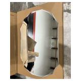 Beveled Edge Bath Wall Vanity Mirror -  Retail: $133.49