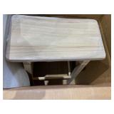 International Concepts - 29-Inch Saddle Seat Stool - Unfinished - Retail $90.77