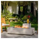 Christopher Knight Home - Adian Outdoor Rectangular Fire Table (Tank Holder Not Included) -  Retail:$793.99