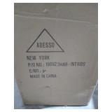 Adesso - Oscar Desk Lamp - White with Antique Brass - Retail: $80.99