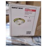 Nuvo Lighting  Ceiling Fixtures Indoor Lighting Flush Mount  - Polished Brass - Retail: $42.95