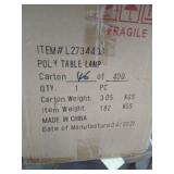 StyleCraft - Table Lamp - Cameron Antique White  /Beige Lampshade - Retail: $79.99