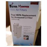 True HEPA Replacement Filter Compatible with Honeywell U Filter (HRF201B) fSeries Air Purifiers - Retail: $39.99