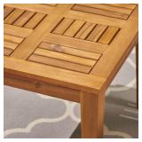 Christopher Knight Home  - Hampton Outdoor Wood Side Table - Retail:$89.99