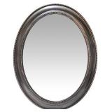 Sonore Oval Wall Mirror - Antique Silver - Retail: $119.99