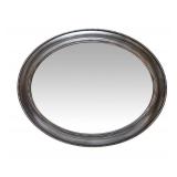 Sonore Oval Wall Mirror - Antique Silver - Retail: $119.99