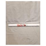 VELIMAX White Blackout Window Film, 100% Light Blocking Window Cover, Opaque Window Cling Vinyl, Privacy Film for Glass Windows, Sun Blocking Window Films Non Adhesive, 17.7in x 59in