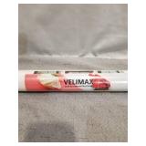 VELIMAX White Blackout Window Film, 100% Light Blocking Window Cover, Opaque Window Cling Vinyl, Privacy Film for Glass Windows, Sun Blocking Window Films Non Adhesive, 17.7in x 59in