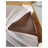 SAIJI Laptop Bed Tray Table, Adjustable Laptop Stand, Portable Lap Desks with Foldable Legs, Notebook Standing Breakfast Reading Desk for Sofa Couch Floor (Black Cherry)