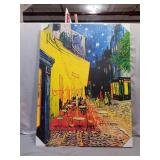 CAFE TERRACE AT NIGHT WALL ART
