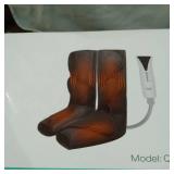 QUINEAR AIR COMPRESSION LEG & FOOT MASSAGER W/ HEAT