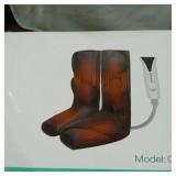 QUINEAR AIR COMPRESSION LEG & FOOT MASSAGER W/ HEAT