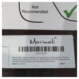 MORINOLI 26FT CHIMNEY SWEEP KIT, CHROME BUTTON LOCKING SYSTEM, CHIMNEY CLEANING KIT, EXTENDS UP TO 26FT