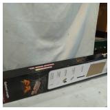 MORINOLI 26FT CHIMNEY SWEEP KIT, CHROME BUTTON LOCKING SYSTEM, CHIMNEY CLEANING KIT, EXTENDS UP TO 26FT