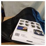 FurHaven Pet Playpen Mesh Open-Air Dog Playpen, Sailor Blue, Large