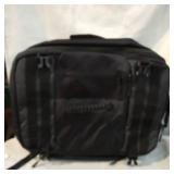 BLACK SUITCASE BACKPACK