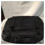 BLACK SUITCASE BACKPACK